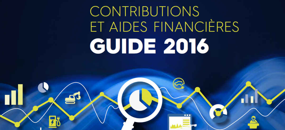 Guide des contributions et aides financières 2016