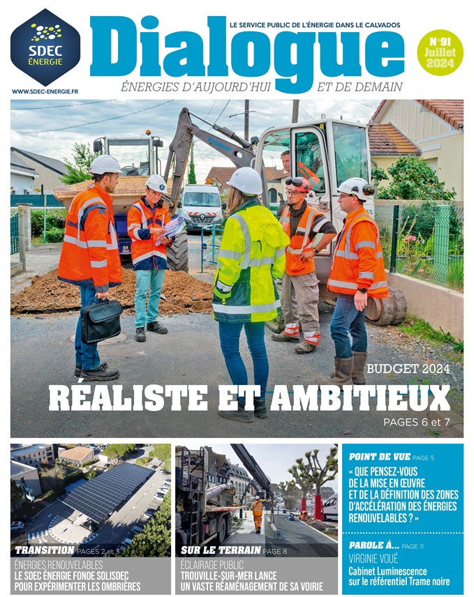 Journal d'information DIALOGUE du SDEC ÉNERGIE n°91 (Juillet 2024)