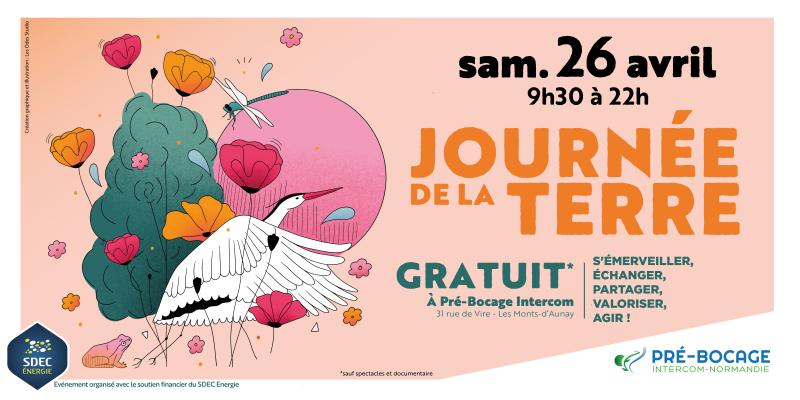 [ÉVÉNEMENT] Le SDEC ÉNERGIE, partenaire de la Journée de la Terre le samedi 26 avril 2025