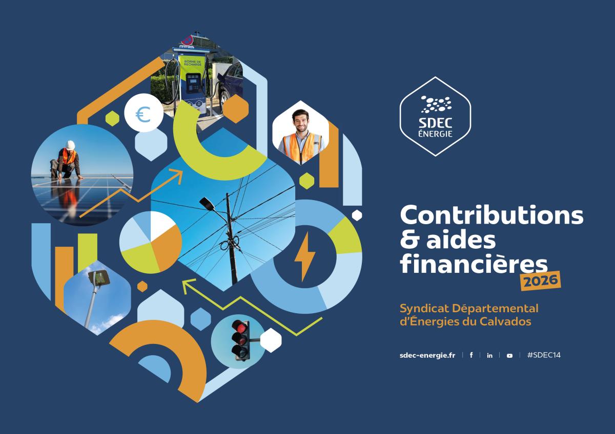 Guide des contributions et aides financières 2026 du SDEC ÉNERGIE
