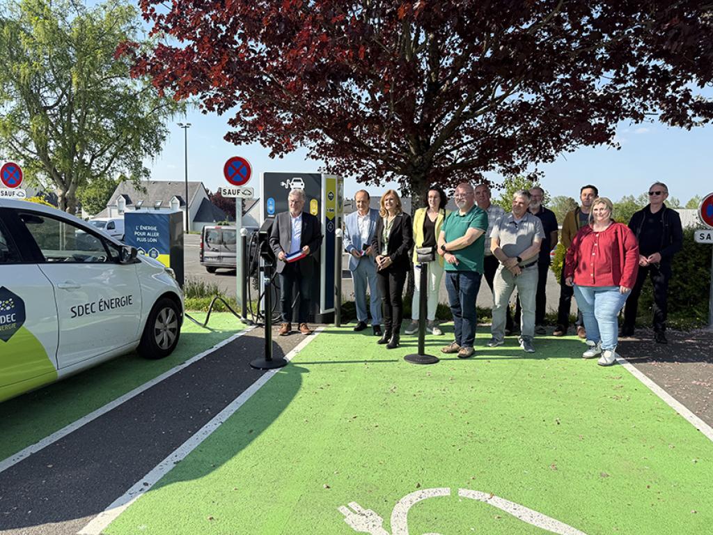 [MOBILITÉ] 28/04 - NOUES-DE-SIENNE: inauguration de 2 bornes de recharge pour véhicules électriques