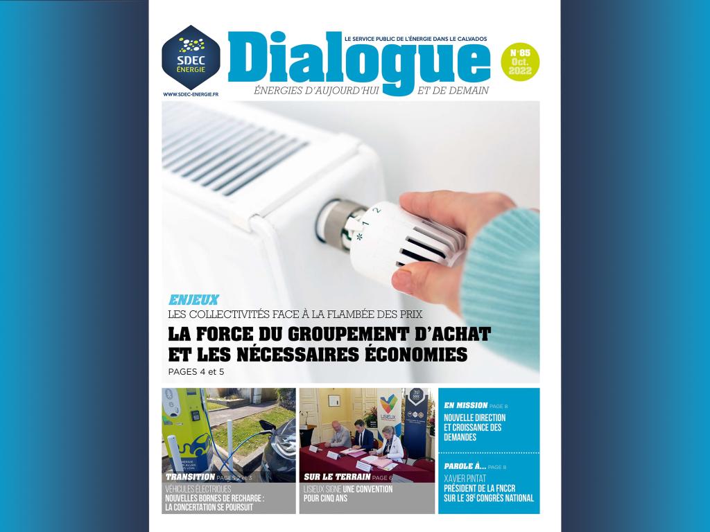 DIALOGUE 85, journal d'information du SDEC ÉNERGIE - Octobre 2022