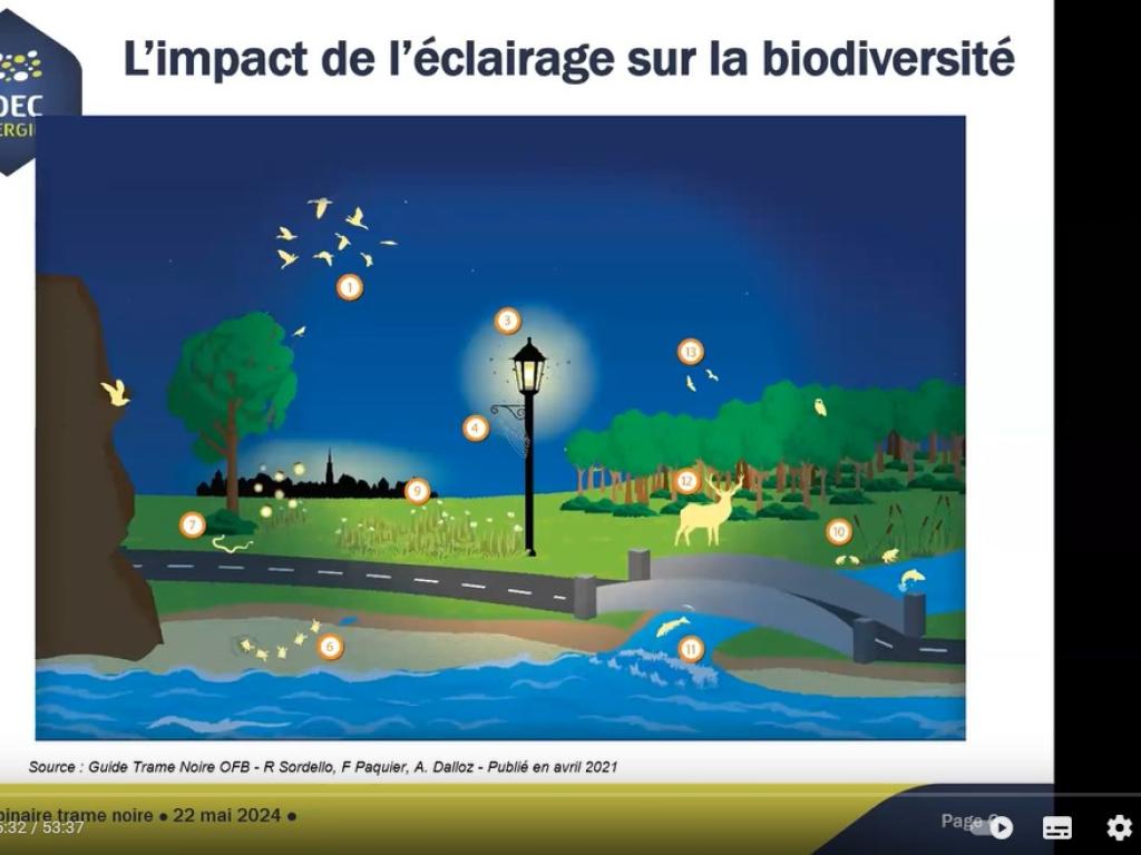 [REPLAY] 22/05 - Webinaire Trame noire du Calvados : vers une gestion différenciée de l'éclairage public
