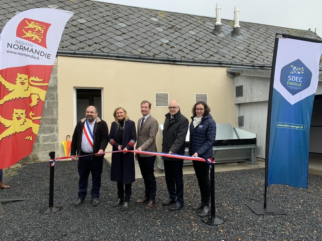 [ENR] Inauguration de la chaufferie bois à Landelles-et-Coupigny le 18 mars 2023