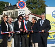 Inauguration des bornes de recharge rapides MobiSDEC : Thury-Harcourt-Le Hom le 6 septembre 2018