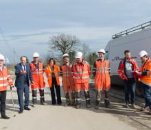 [TRAVAUX] L'effacement des réseaux est en cours à Coulonces (Vire Normandie)