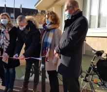 [MOBILITÉ] 21 décembre 2021 à Tilly/Seulles : inauguration de la borne de recharge pour vélos à assistance électrique