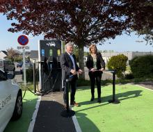 [MOBILITÉ] 28/04 - NOUES-DE-SIENNE: inauguration de 2 bornes de recharge pour véhicules électriques
