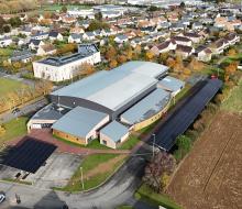 Falaise Falaise : ombrière photovoltaïque