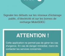 Ecran info application VisuSDEC