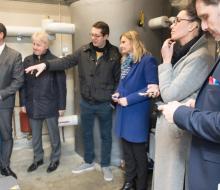 [ENR] Inauguration de la chaufferie bois à Courtonne-la-Meurdrac le 15 mars 2022