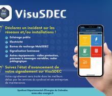 [NOUVEAU] Application mobile de signalement VisuSDEC : déclarez vos incidents sur les réseaux depuis votre smartphone