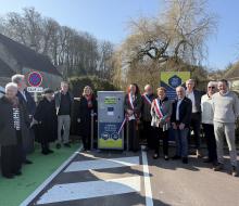 MOBILITÉ] 04/03 - PLUMETOT : inauguration de la borne de recharge pour véhicules électriques