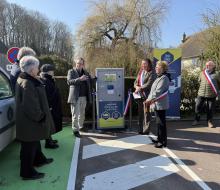 MOBILITÉ] 04/03 - PLUMETOT : inauguration de la borne de recharge pour véhicules électriques