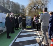 MOBILITÉ] 04/03 - PLUMETOT : inauguration de la borne de recharge pour véhicules électriques