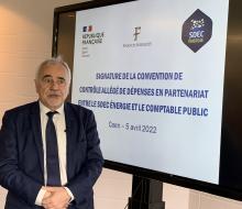 [FINANCES] Le SDEC ÉNERGIE et le comptable public signent une convention de Contrôle Allégé de dépenses en Partenariat le 5 avril 2022