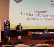 [PARTENARIAT] 28 mars 2024 - Le SDEC ÉNERGIE et l'Union Amicale des Maires du Calvados renouvellent leur partenariat