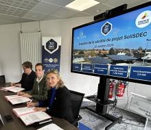 [ÉVÉNEMENT] 15/10 | Création de la société de projet SoliSDEC pour l'installation de 7 centrales photovoltaïques en ombrières le 15 octobre 2024