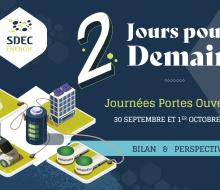 Retour sur les journées portes ouvertes du SDEC ÉNERGIE : 2 jours pour demain les 30 septembre et 1er octobre 2021