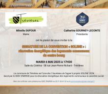 [TRANSITION] TREVIERES : signature de la convention SOLENE rénovation énergétique des logements communaux le mardi 6 mai à 17h30