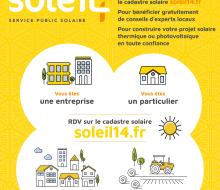 [SOLEIL14] Installez des panneaux solaires dans le Calvados (flyer recto)