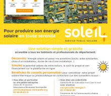 [SOLEIL14] Installez des panneaux solaires dans le Calvados (flyer verso)