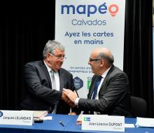 Lancement de Mapéo Calvados, l'outil mutualisé SIG du SDEC ENERGIE et du Département du Calvados le 8 février à Caen