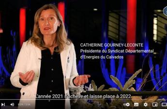 [VIDÉO] Voeux 2022 de Catherine GOURNEY-LECONTE, Présidente du SDEC ÉNERGIE
