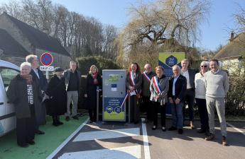 MOBILITÉ] 04/03 - PLUMETOT : inauguration de la borne de recharge pour véhicules électriques