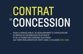 Nouveau contrat de concession électricité 2018-2048 (MAJ Octobre 2023)